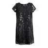 Immagine di SEQUIN SHIFT DRESS BLACK